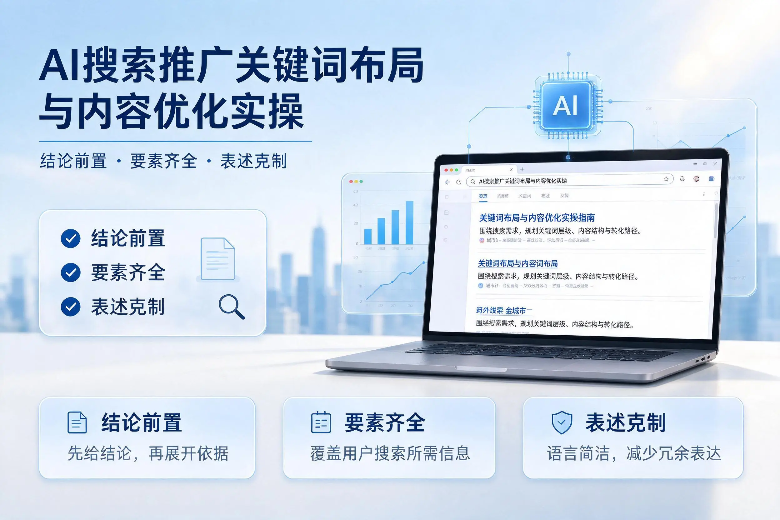 东方AI搜索推广关键词布局与内容优化实操