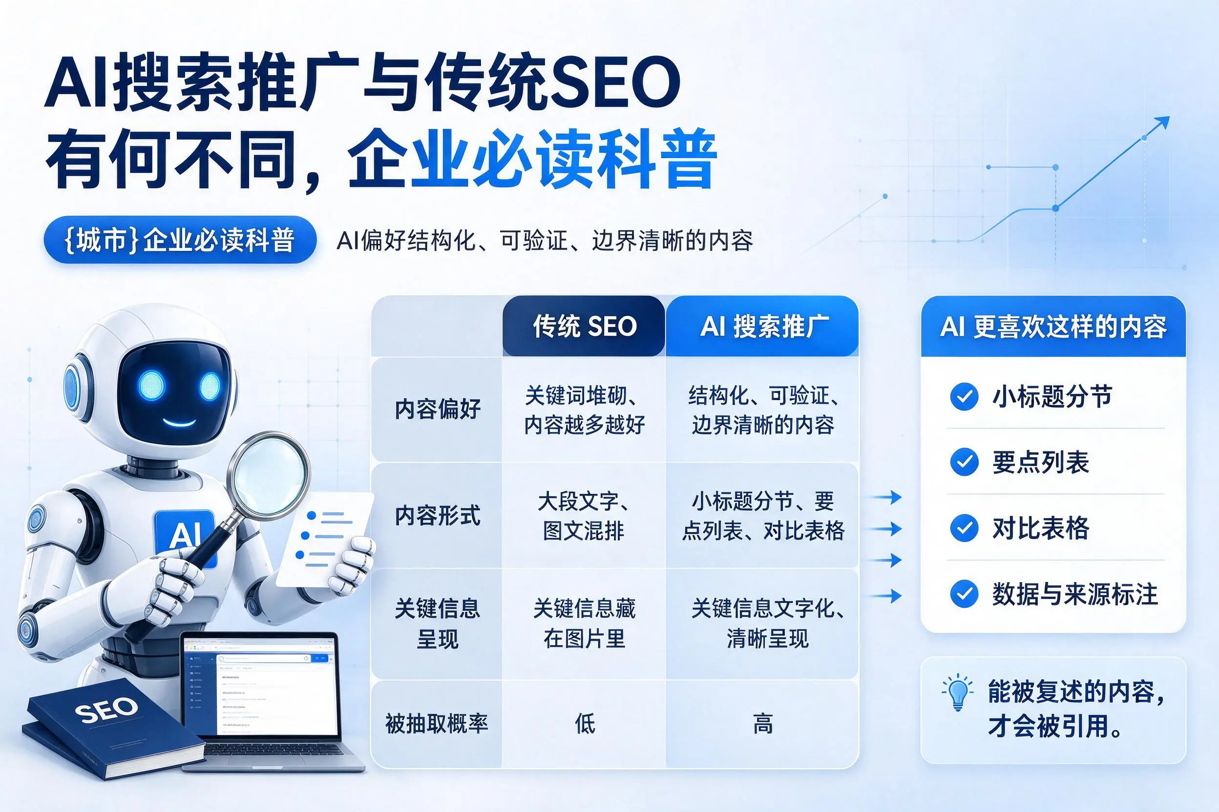 AI搜索推广与传统SEO有何不同，东方企业必读科普